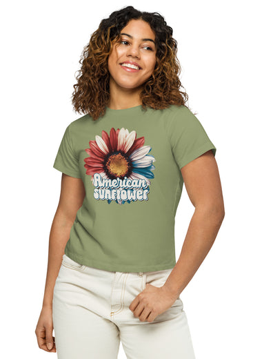 Women’s high-waisted t-shirt