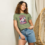 Women’s high-waisted t-shirt