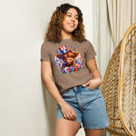 Women’s high-waisted t-shirt