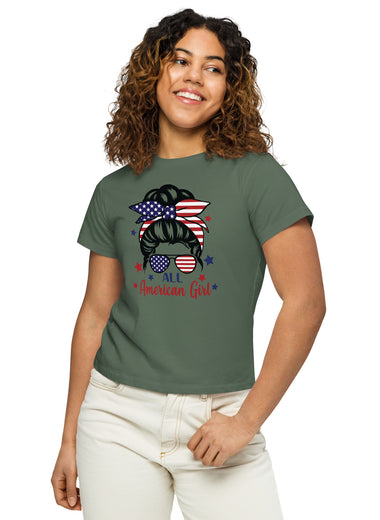 Women’s high-waisted t-shirt