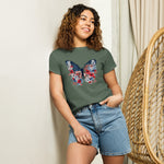 Women’s high-waisted t-shirt