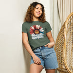 Women’s high-waisted t-shirt