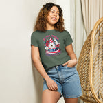 Women’s high-waisted t-shirt