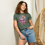 Women’s high-waisted t-shirt