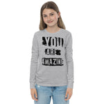 Youth long sleeve tee - Cool Tshirts