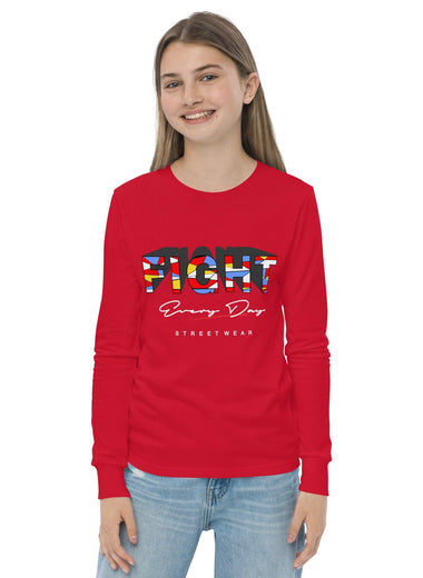 Youth long sleeve tee - Cool Tshirts